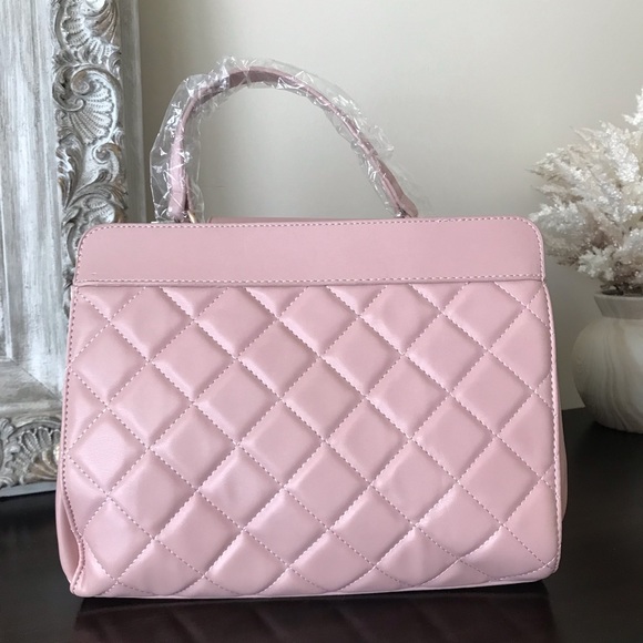 Badgley Mischka Quilted Tote Purse NWT - Picture 6 of 15